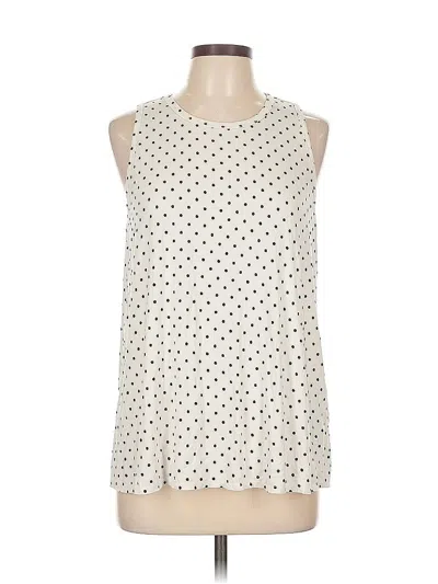 Pre-owned Old Navy Sleeveless Blouse In White