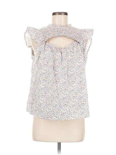 Pre-owned Old Navy Sleeveless Blouse In White