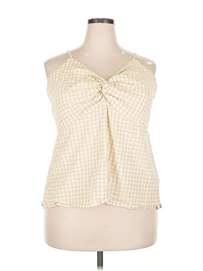 Pre-owned Old Navy Sleeveless Blouse In White