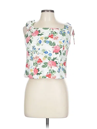 Pre-owned Old Navy Sleeveless Blouse In White