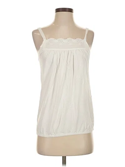 Pre-owned Old Navy Sleeveless Blouse In White