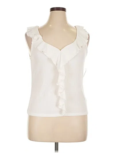 Old Navy Sleeveless Blouse In White