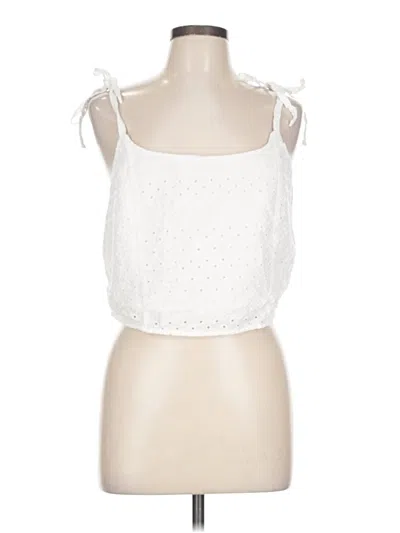 Pre-owned Old Navy Sleeveless Blouse In White
