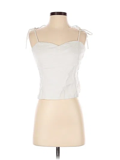 Pre-owned Old Navy Sleeveless Blouse In White