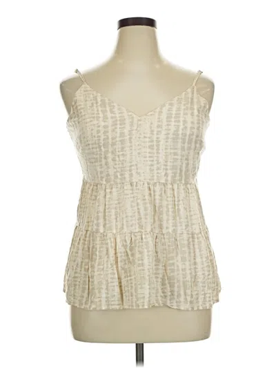 Pre-owned Old Navy Sleeveless Blouse In White