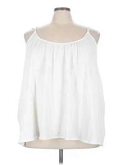 Pre-owned Old Navy Sleeveless Blouse In White