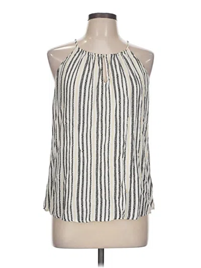 Pre-owned Old Navy Sleeveless Blouse In White