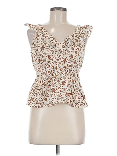 Pre-owned Old Navy Sleeveless Blouse In White