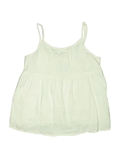 Pre-owned Old Navy Kids' Sleeveless Blouse In White