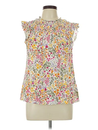 Pre-owned Old Navy Sleeveless Blouse In Yellow