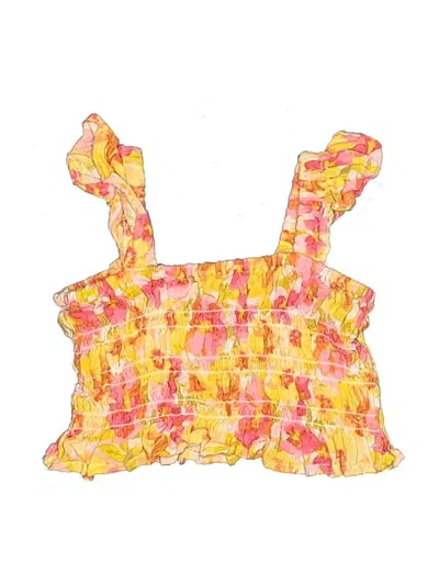 Pre-owned Old Navy Babies' Sleeveless Blouse In Yellow