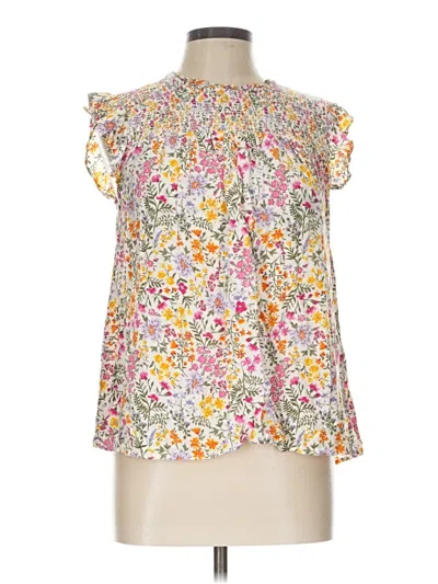 Pre-owned Old Navy Sleeveless Blouse In Yellow