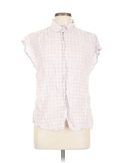 Pre-owned Old Navy Sleeveless Button Down Shirt In Pink