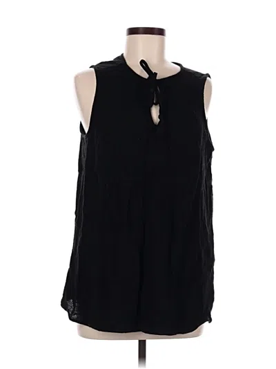 Pre-owned Old Navy Sleeveless T-shirt In Black