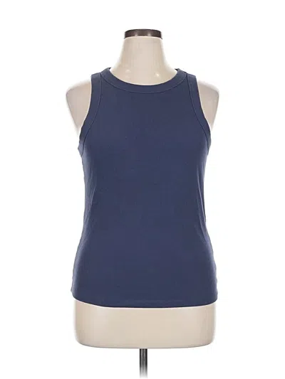 Pre-owned Old Navy Sleeveless T-shirt In Blue