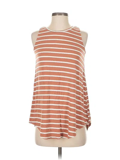 Pre-owned Old Navy Sleeveless T-shirt In Brown