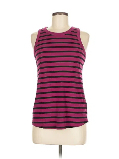 Pre-owned Old Navy Sleeveless T-shirt In Burgundy