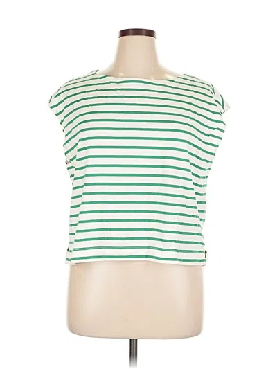 Pre-owned Old Navy Sleeveless T-shirt In Green