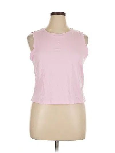Pre-owned Old Navy Sleeveless T-shirt In Pink