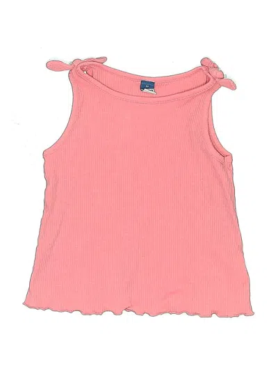 Pre-owned Old Navy Kids' Sleeveless T-shirt In Pink
