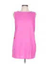 Old Navy Sleeveless T-shirt In Pink