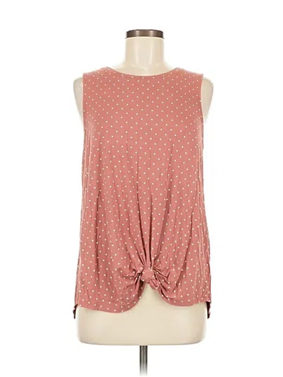 Pre-owned Old Navy Sleeveless T-shirt In Pink