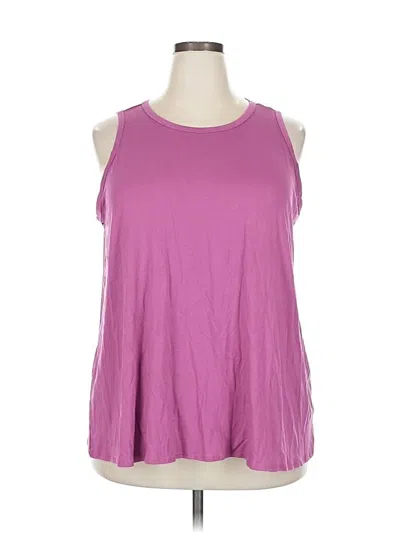 Pre-owned Old Navy Sleeveless T-shirt In Purple