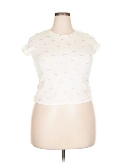 Pre-owned Old Navy Sleeveless T-shirt In White