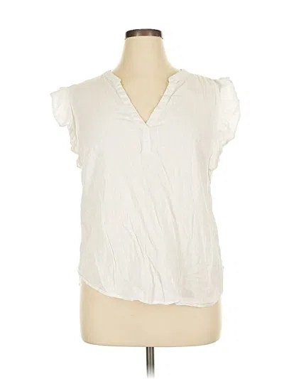 Pre-owned Old Navy Sleeveless T-shirt In White
