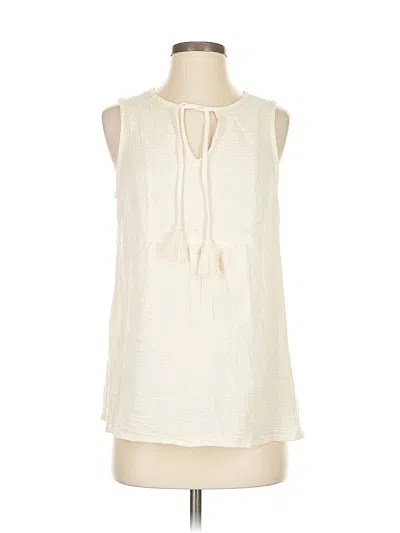 Pre-owned Old Navy Sleeveless T-shirt In White