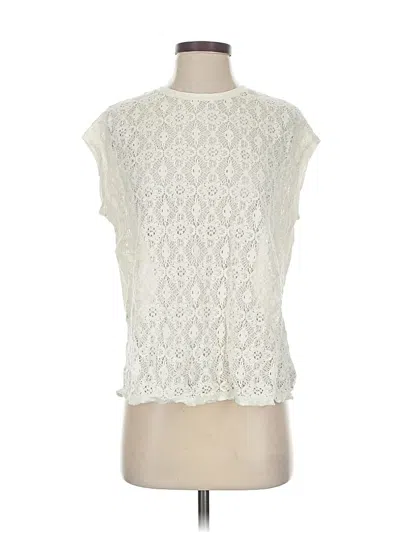 Pre-owned Old Navy Sleeveless T-shirt In White