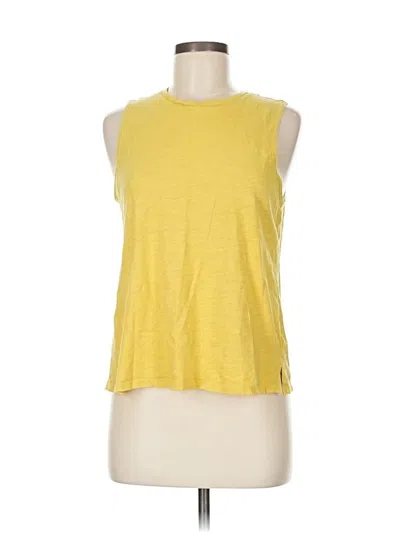 Pre-owned Old Navy Sleeveless T-shirt In Yellow