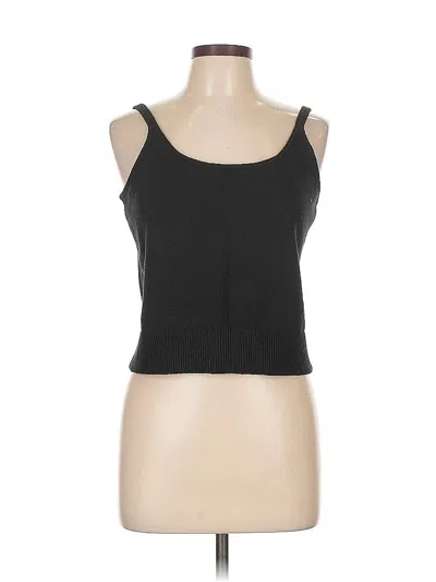 Pre-owned Old Navy Sleeveless Top Black Halter Neckline Tops