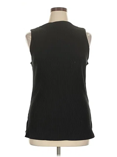 Pre-owned Old Navy Sleeveless Top Black Halter Neckline Tops