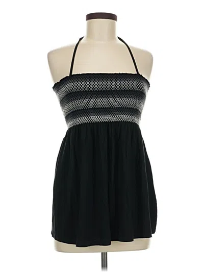 Pre-owned Old Navy Sleeveless Top Black Halter Neckline Tops