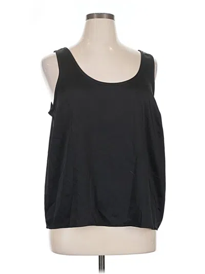 Pre-owned Old Navy Sleeveless Top Black Scoop Neck Tops