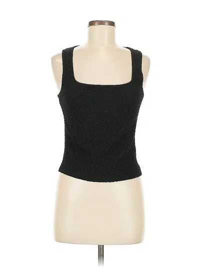 Pre-owned Old Navy Sleeveless Top Black Square Neckline Tops