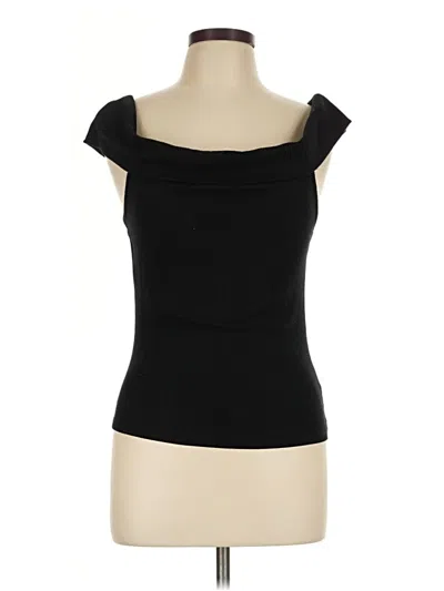 Pre-owned Old Navy Sleeveless Top Black Strapless Neckline Tops
