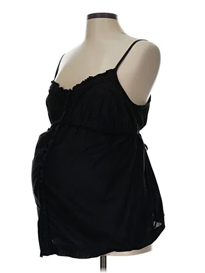 Pre-owned Old Navy Sleeveless Top Black Sweetheart Neckline Tops