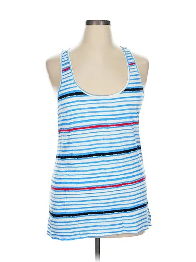 Pre-owned Old Navy Sleeveless Top Blue Halter Neckline Tops