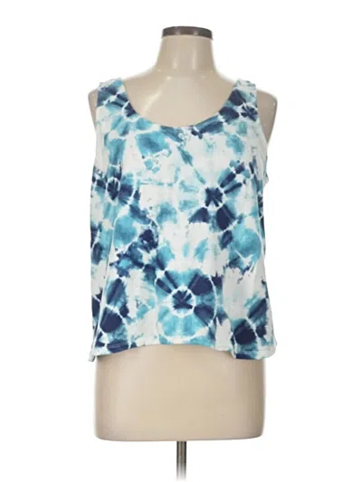 Old Navy Sleeveless Top Blue Halter Neckline Tops