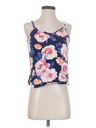 Pre-owned Old Navy Sleeveless Top Blue Halter Neckline Tops
