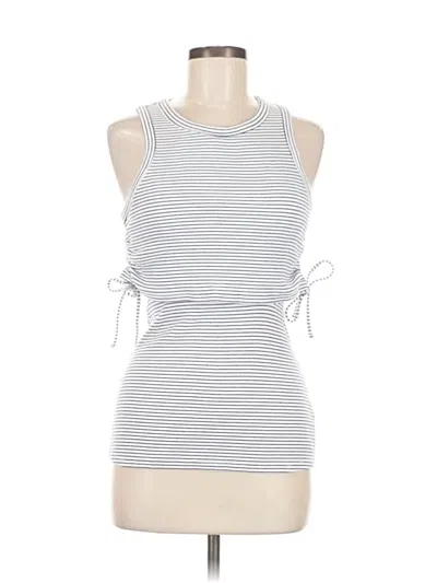 Pre-owned Old Navy Sleeveless Top Gray Boatneck Tops