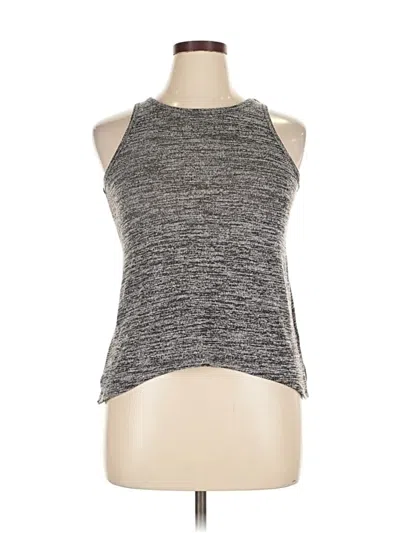 Pre-owned Old Navy Sleeveless Top Gray Halter Neckline Tops