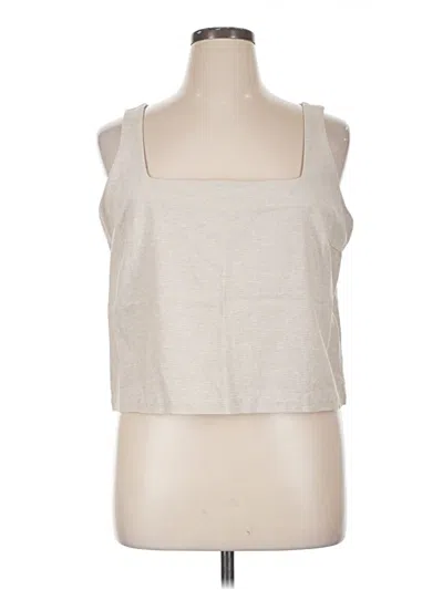 Pre-owned Old Navy Sleeveless Top Gray Square Neckline Tops