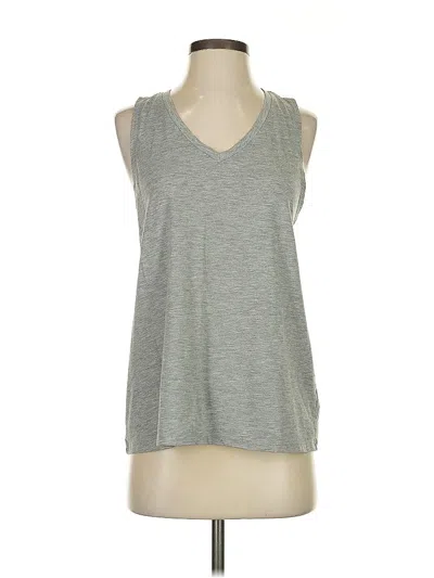 Pre-owned Old Navy Sleeveless Top Gray V Neck Tops