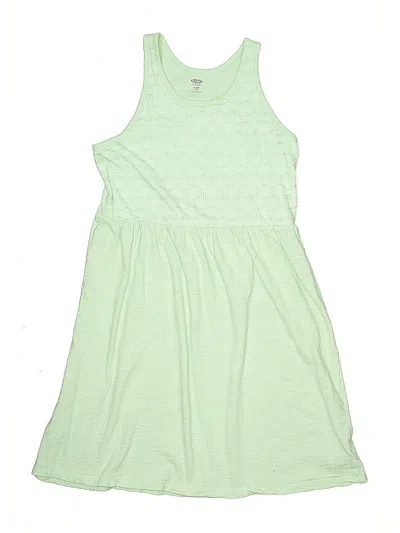Pre-owned Old Navy Kids' Sleeveless Top Green Halter Neckline Tops