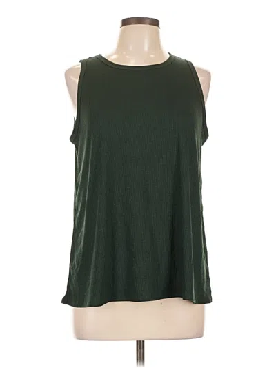 Old Navy Sleeveless Top Green Halter Neckline Tops
