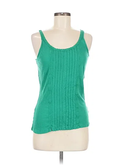 Pre-owned Old Navy Sleeveless Top Green Scoop Neck Tops