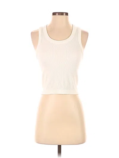 Pre-owned Old Navy Sleeveless Top Ivory Halter Neckline Tops In White